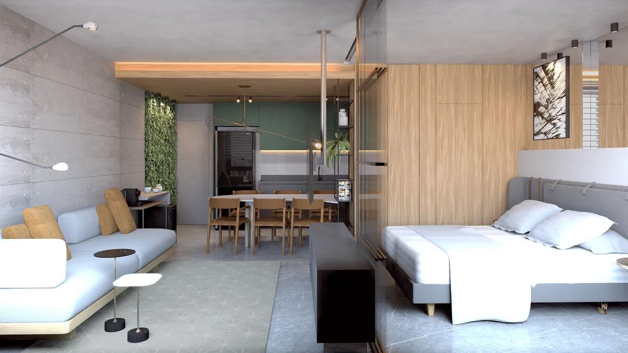 Flat/Studio para venda tem 38 m² e com área de lazer completa na Boa Vista - Recife - PE - Foto 2