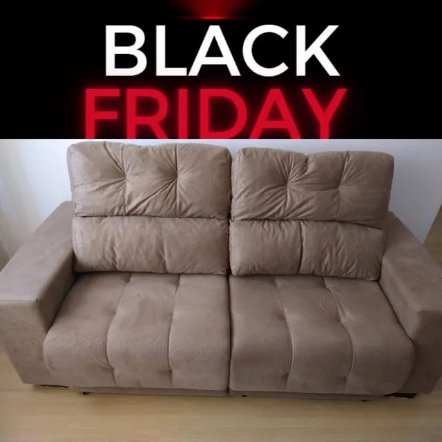 sofa retratil marrom  - Foto 3