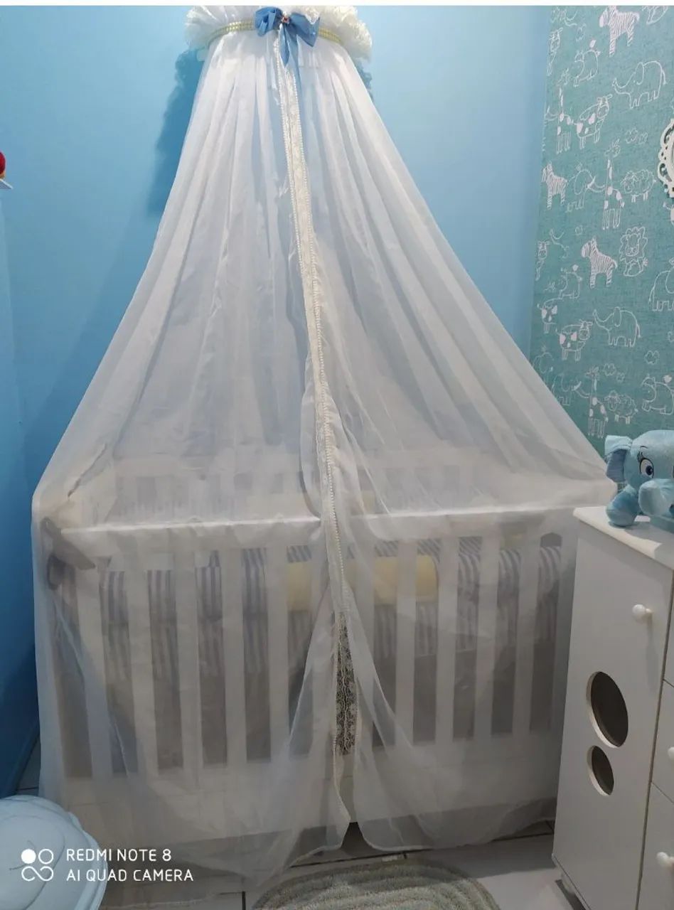 Lindo mosquiteiro para berço  - Foto 3