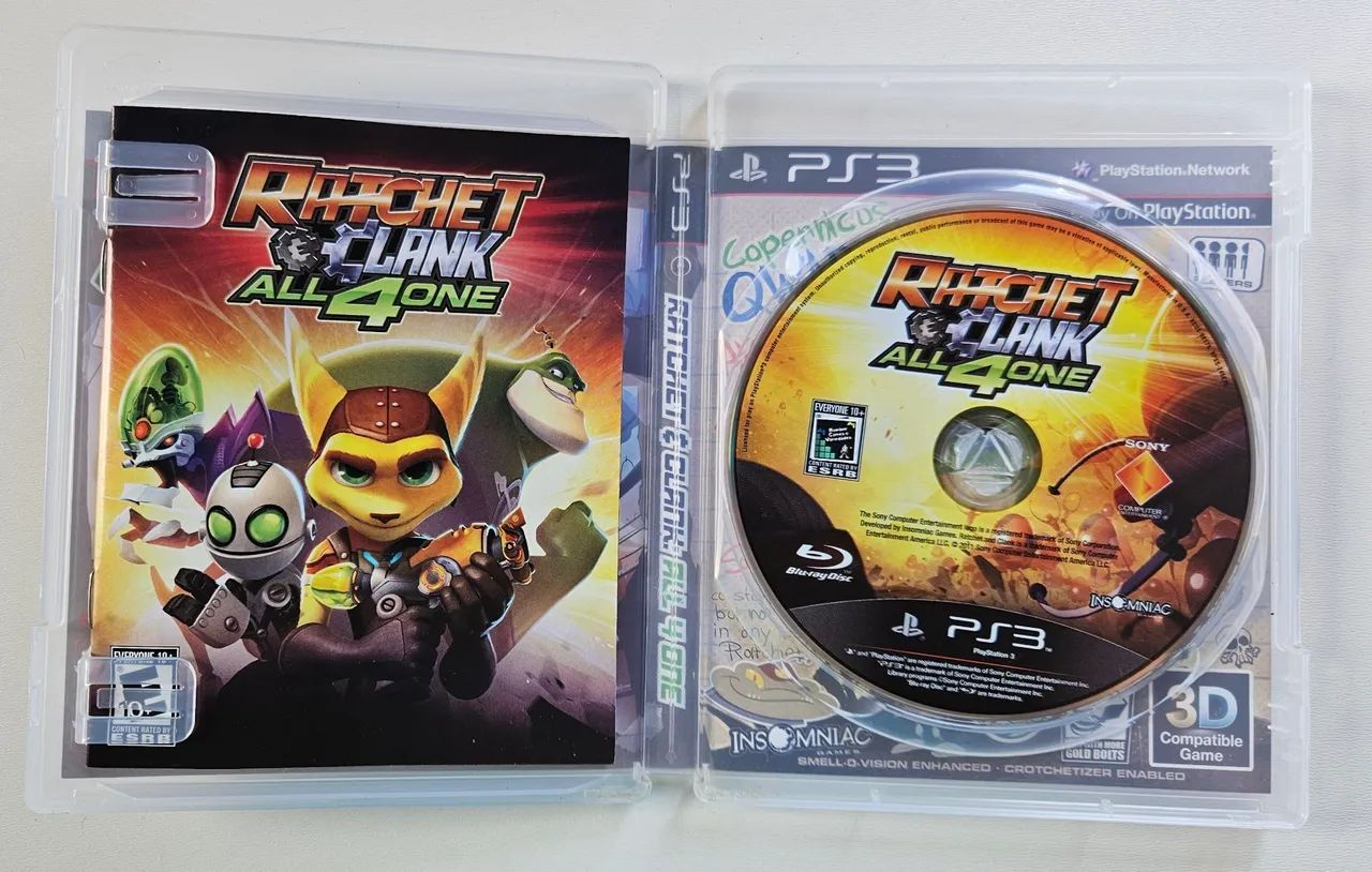 Ratchet & Clank: All 4 One PS3 seminovo original - Foto 3