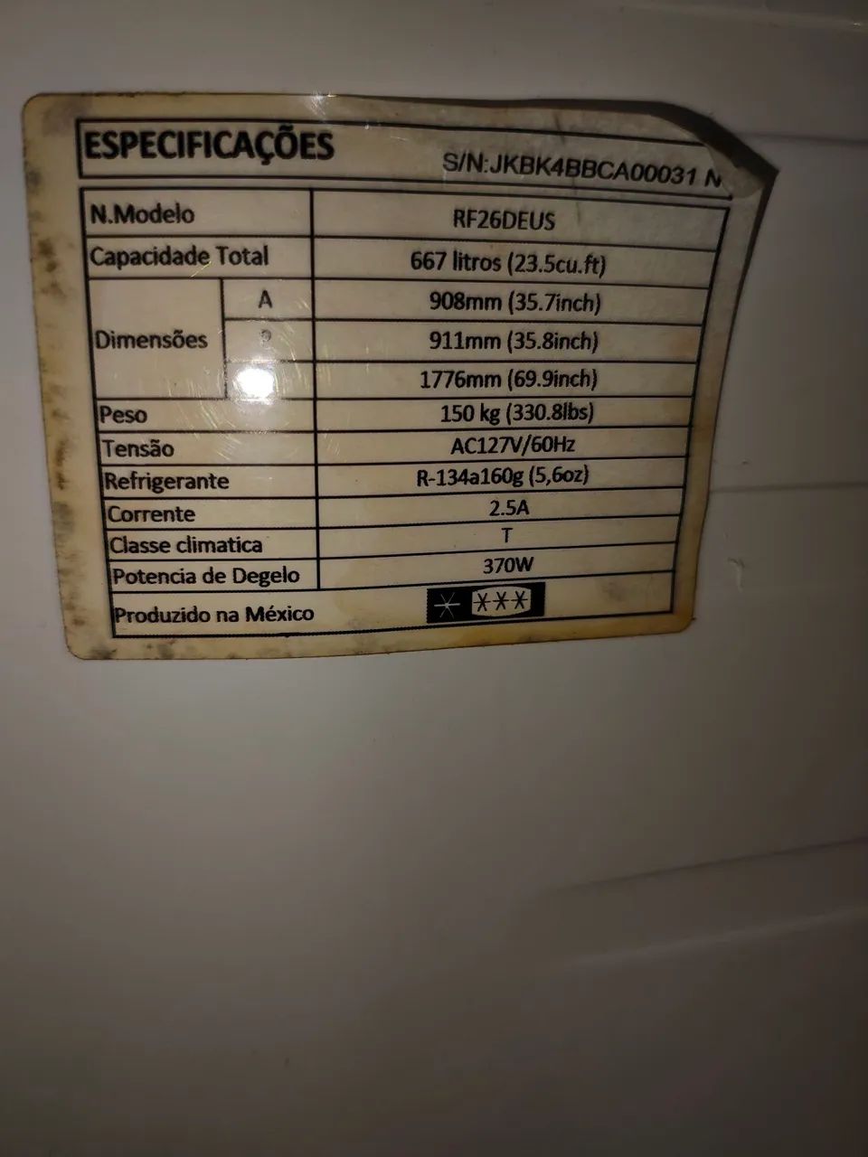 Geladeira Samsung Inox 3 Portas 667l - Foto 3
