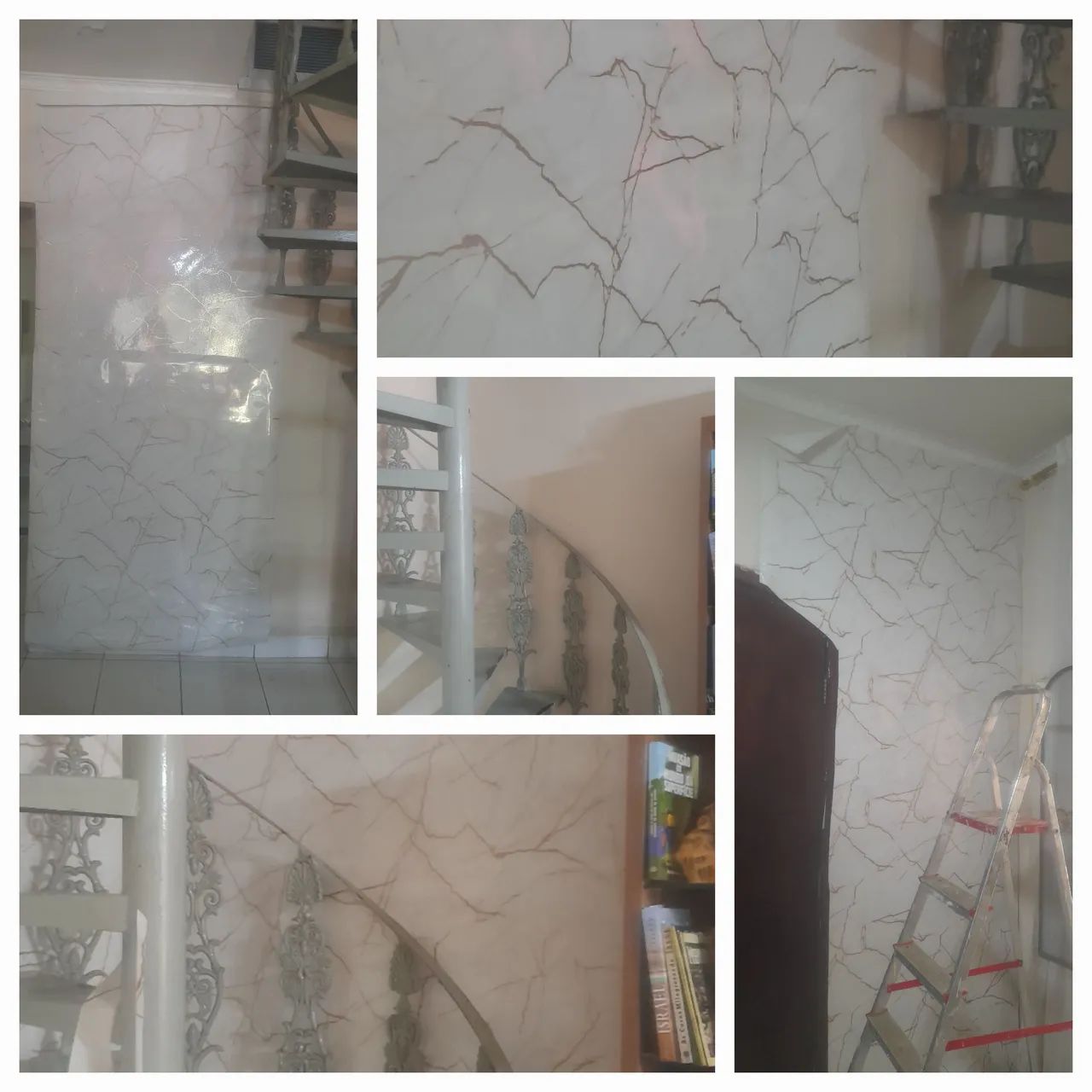 Envelopamento móveis geladeira parede vidros  - Foto 5