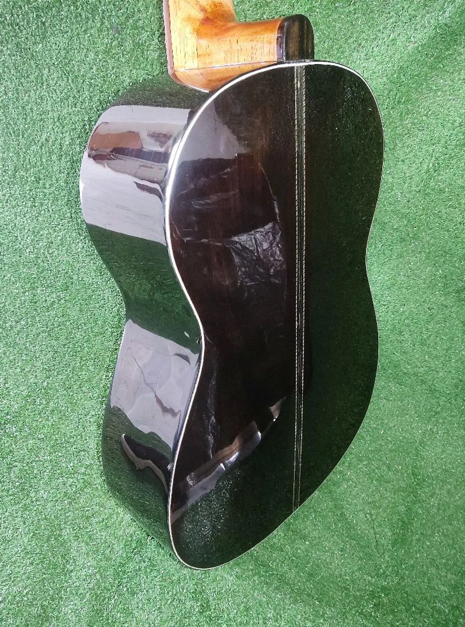 Violão 7 Cordas aço Jacarandá maciço Luthier Fernando Marinho  - Foto 4