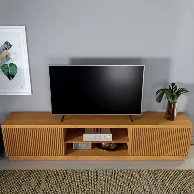 Rack Bancada 2.20M P/TVs Até 75 Polegadas. Produtos Novos Direto da Fábrica P/Sua Casa. - Foto 2