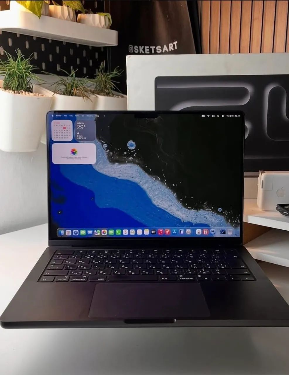 MacBook Pro / 14インチ / M3 Pro / late 2023 MacBook Pro (2023). O notebook da Apple chip M3 Pro, CPU de 11