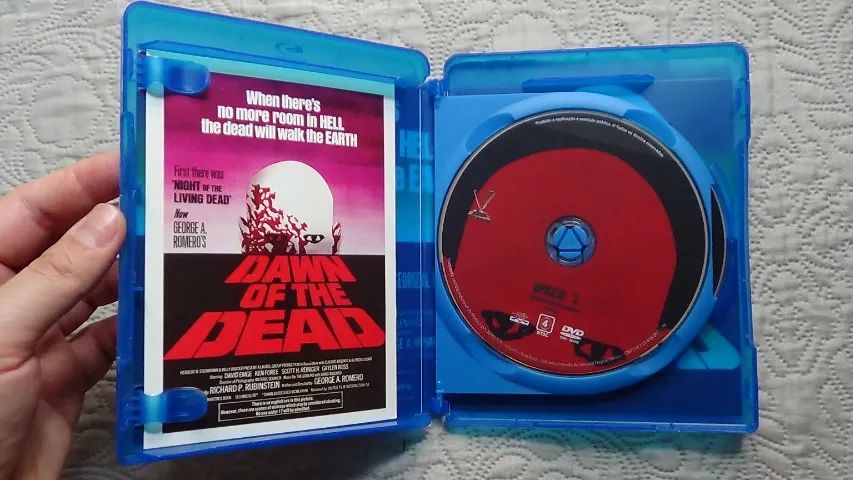 o despertar dos mortos (bluray + dvd versátil) raríssimo - Foto 5