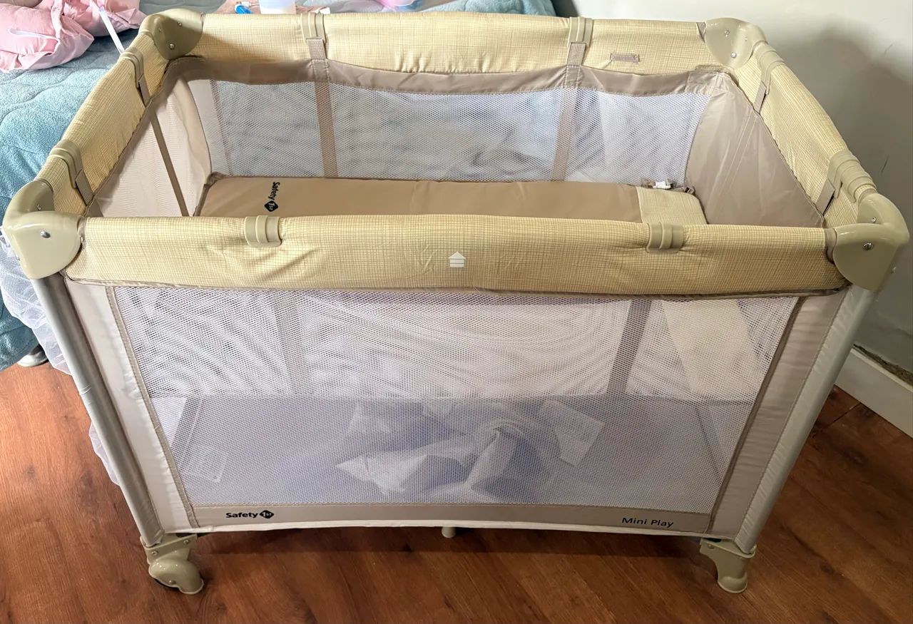 Berço Portátil Safety 1st Mini Play Desmontável - Foto 2