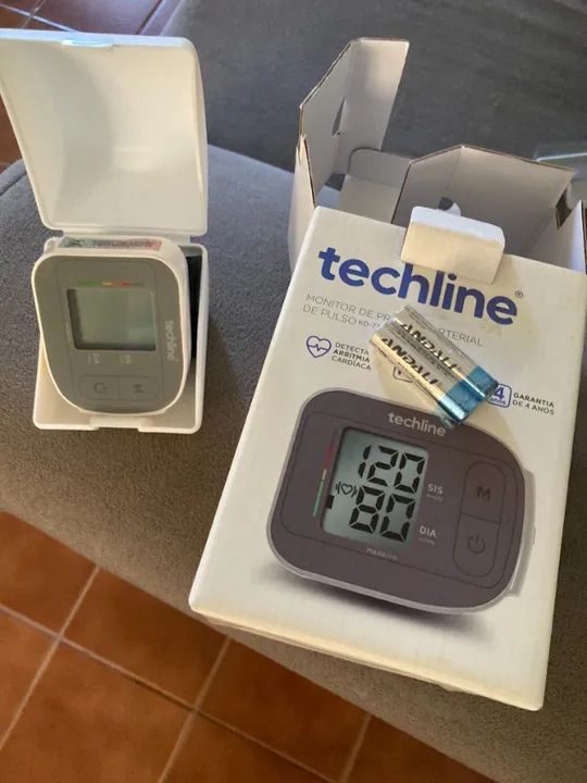 Monitor de pressão Techline auto pulso KD 738 - Novo - Nunca utilizado - Foto 2
