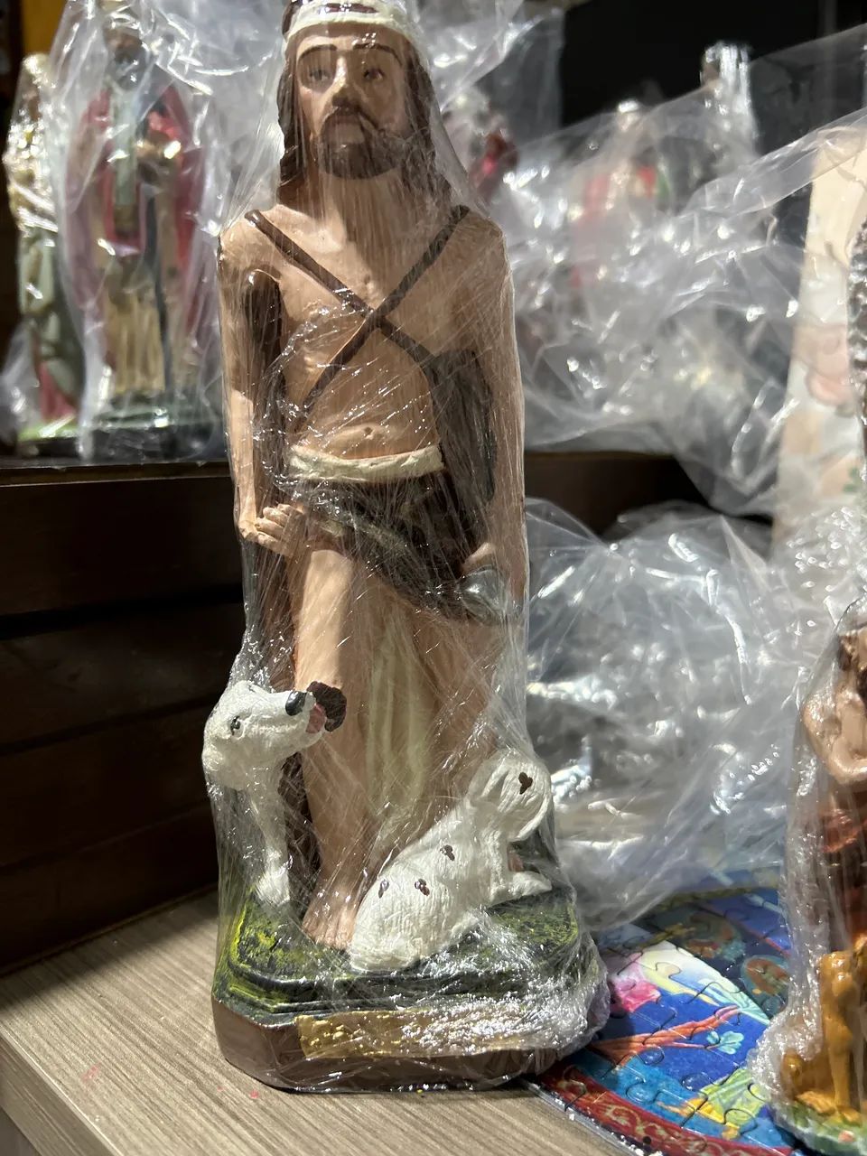 Imagem de São Lázaro com 22cm x 7cm - Foto 2