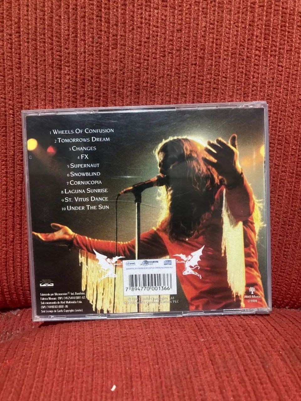 CD Black Sabbath Vol 4 Com Encarte - Foto 2