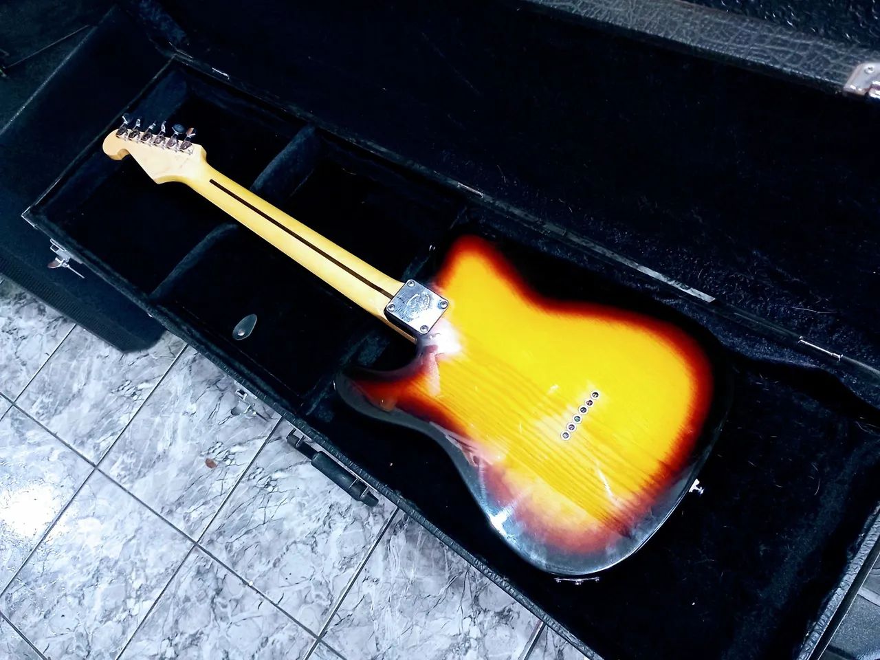 Guitarra telecaster thinline, SX  (cap Saymor Duncan) - Foto 4