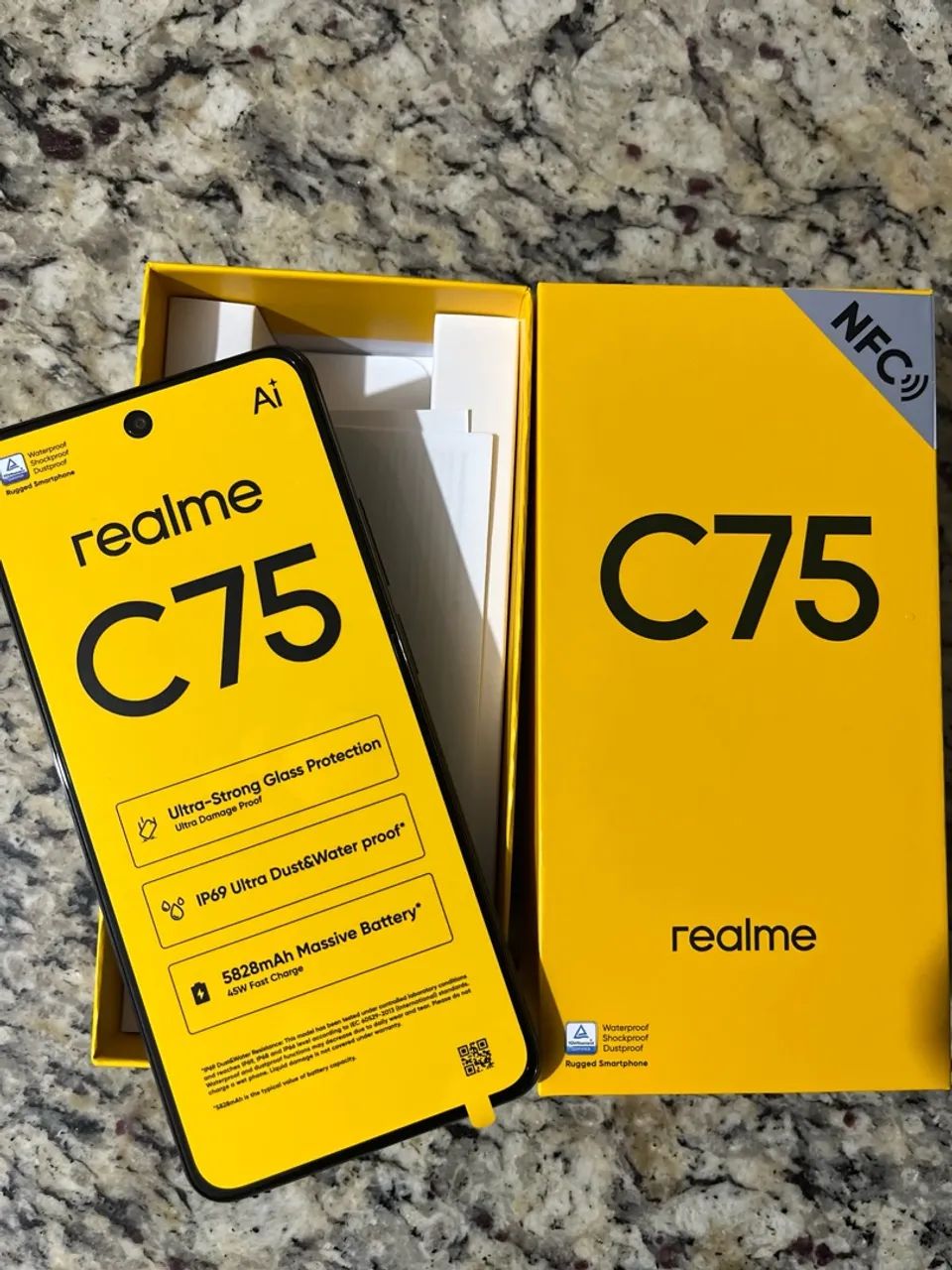 REALME C75 256GB NOVO!!