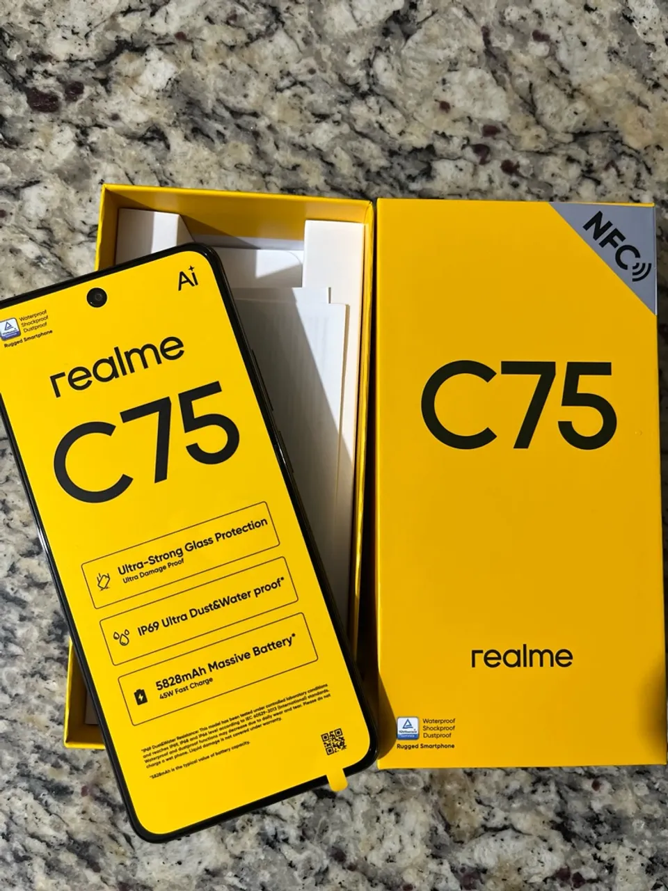 REALME C75 256GB NOVO!!