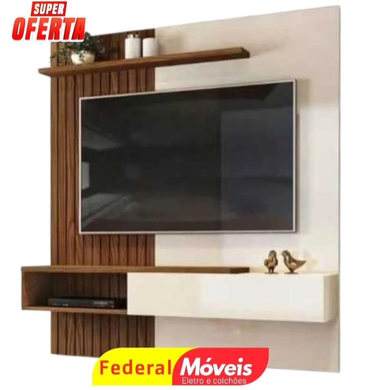 Painel para TV até 60 - Novo, Moderno e Sofisticado!
