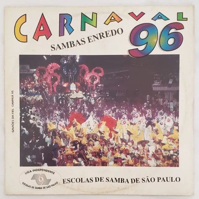 Lp Escolas de samba de São Paulo - 1996