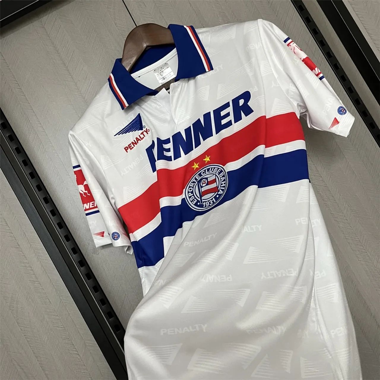 Camisa Bahia retrô 1996 - Foto 3