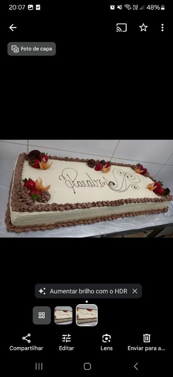 Bolos de aniversário e casamento  - Foto 5