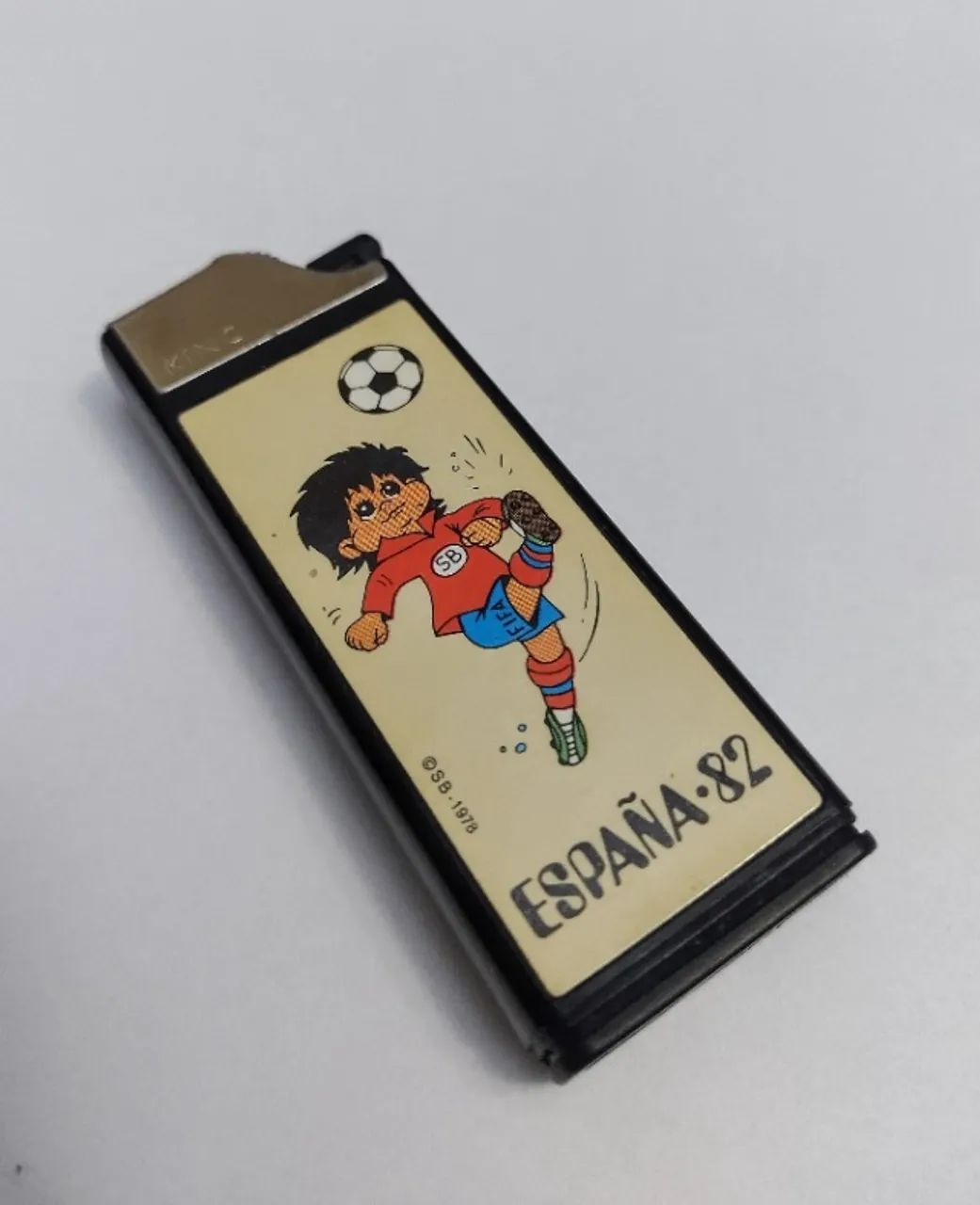 Isqueiro Original da Copa da Espanha de 1982. Ler Descrição