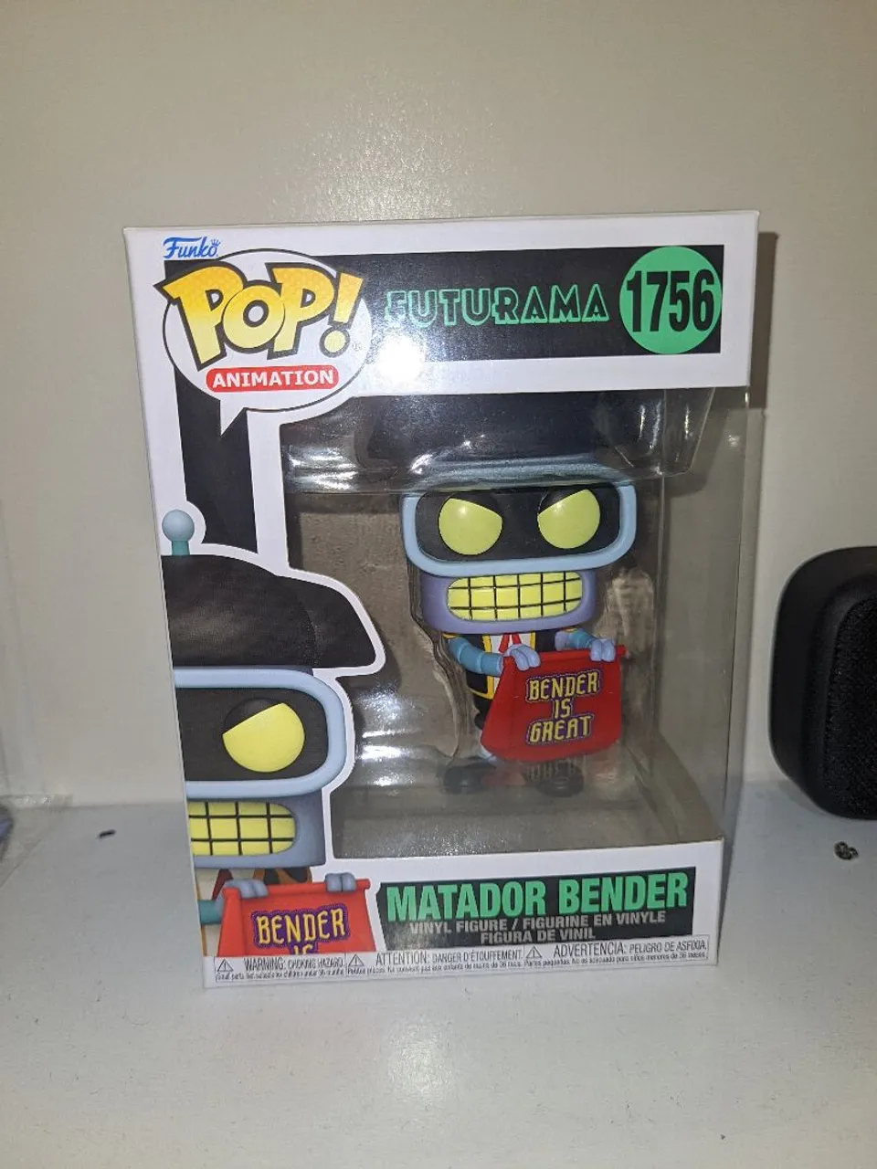 Funko Pop! Futurama Matador Bender - Novo e na Caixa!