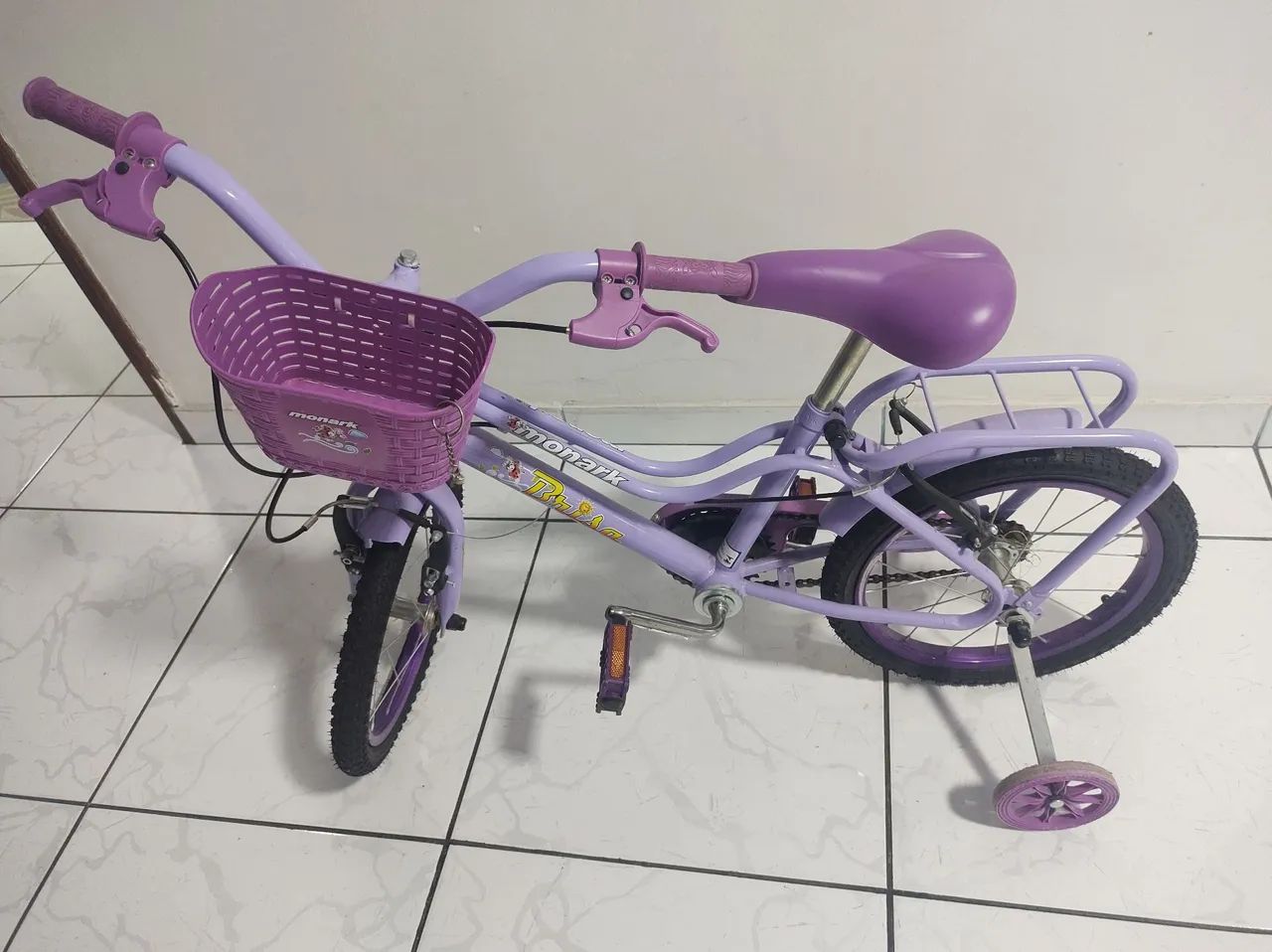 Bicicleta infantil feminina monark - Foto 5