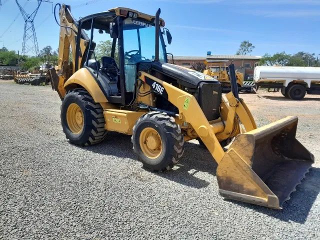 Retroescavadeira Caterpillar 416e 2008 4x4 - Foto 2