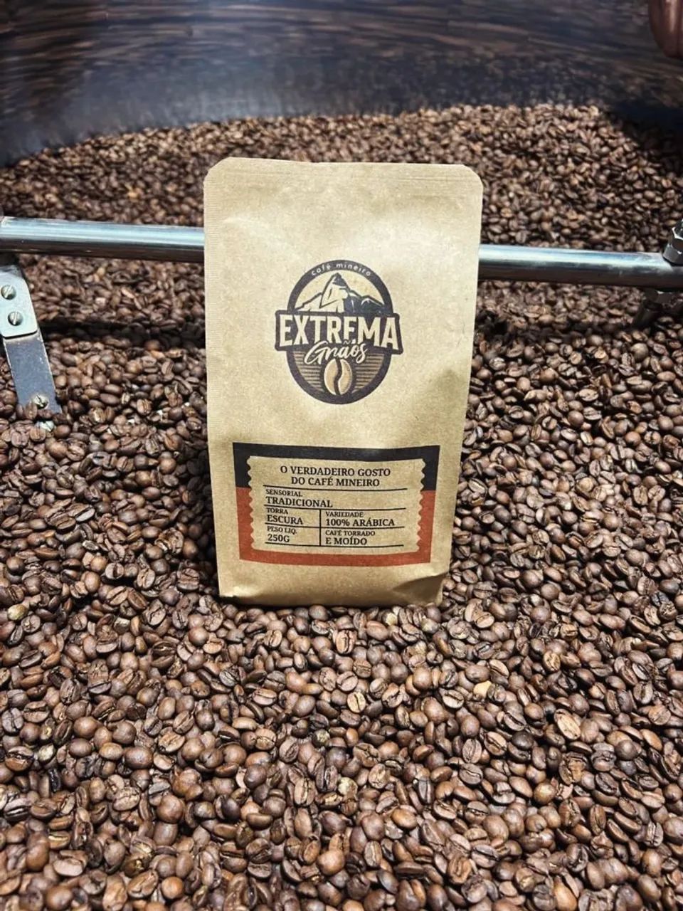 Café extrema grãos 250g torrado e moído  - Foto 2