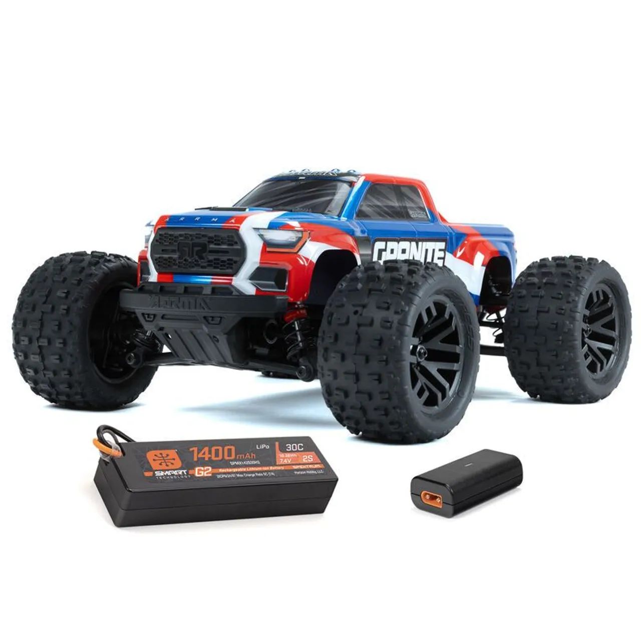AUTOMODELO ARRMA 1/18 GRANITE GROM MEGA 380 4WD RTR