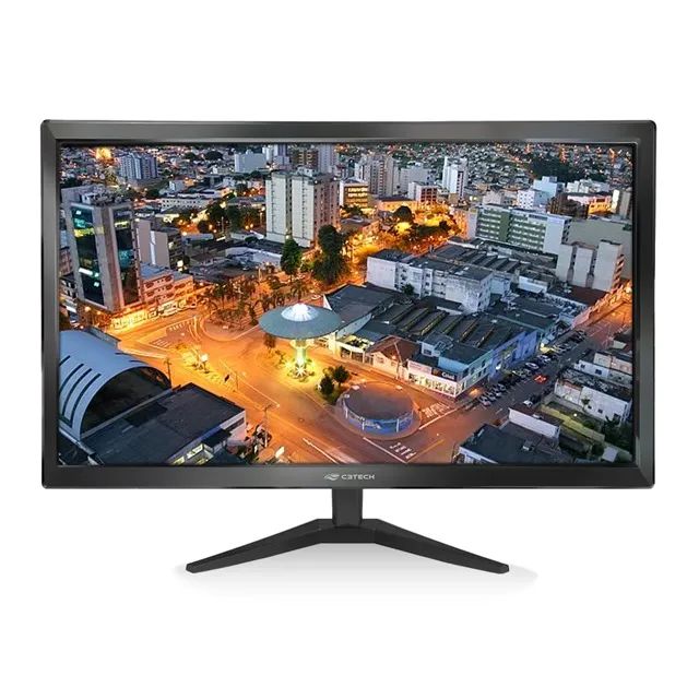 Monitor C3Tech 24" Led, Full HD, 60Hz, 5ms, IPS, Vesa, Widescreen, Hdmi/VGA - WZetta - Foto 2