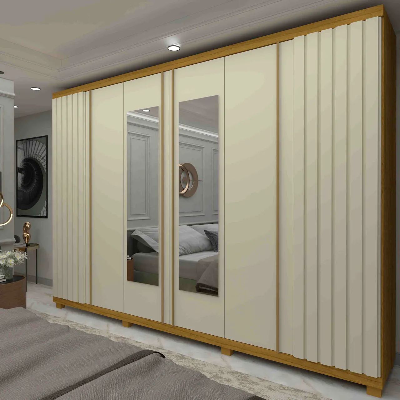 ROUPEIRO ALTAMENTE SOFISTICADO E PLANEJADO EM CADA DETALHE ELEGÂNCIA E FUNCIONALIDADE! SR4