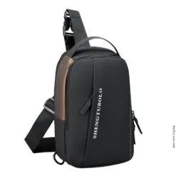 Pochete de Ombro Transversal Compacta Unilateral USB - Foto 3