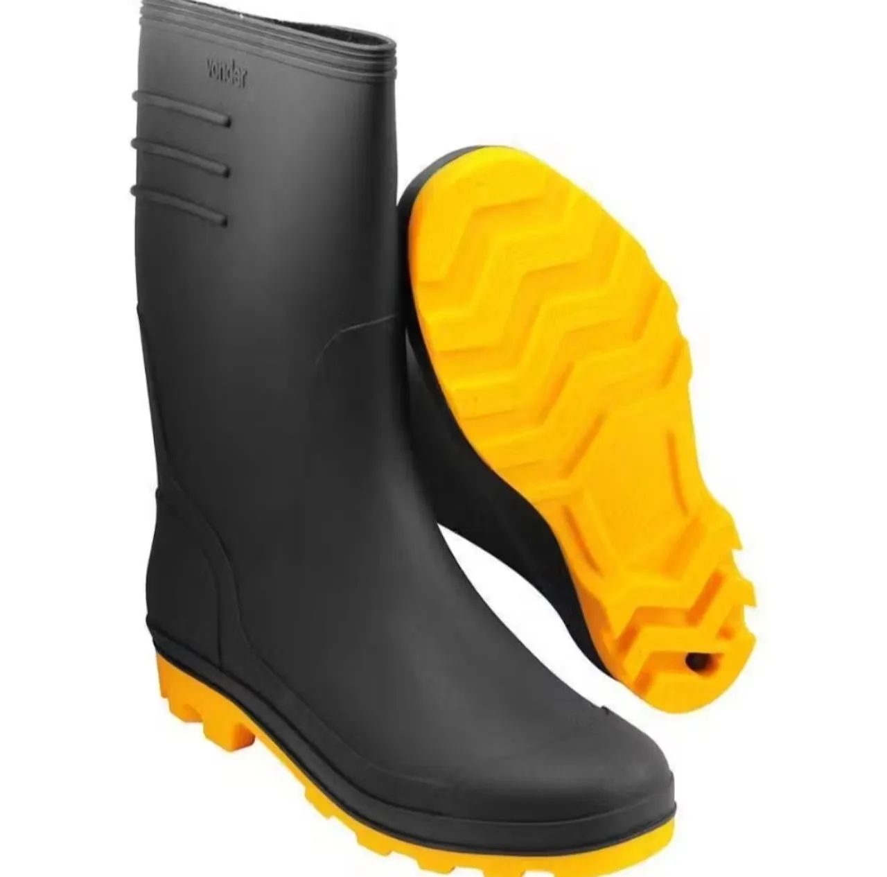 (Em Loja)Bota PVC Cano Médio VONDER Tam:37, 40, 41 e 42.