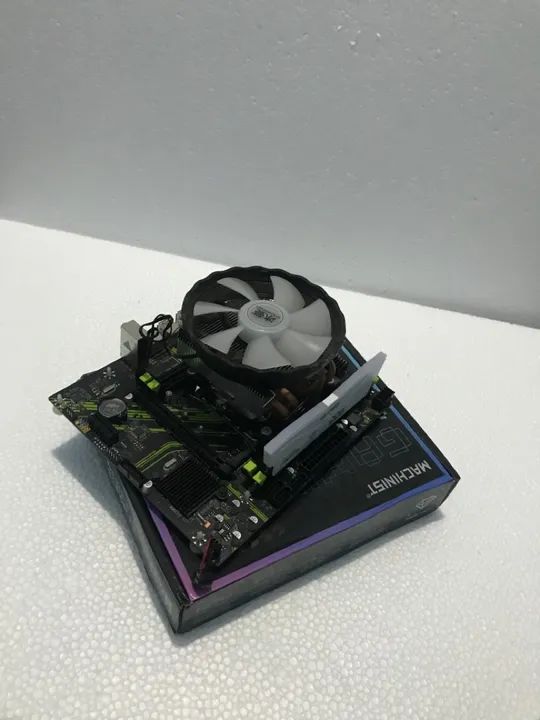 Kit Processador Intel Xeon E5-2660 v4 + Placa-Mãe X99 Machinist + Cooler e 8GB RAM - Foto 2