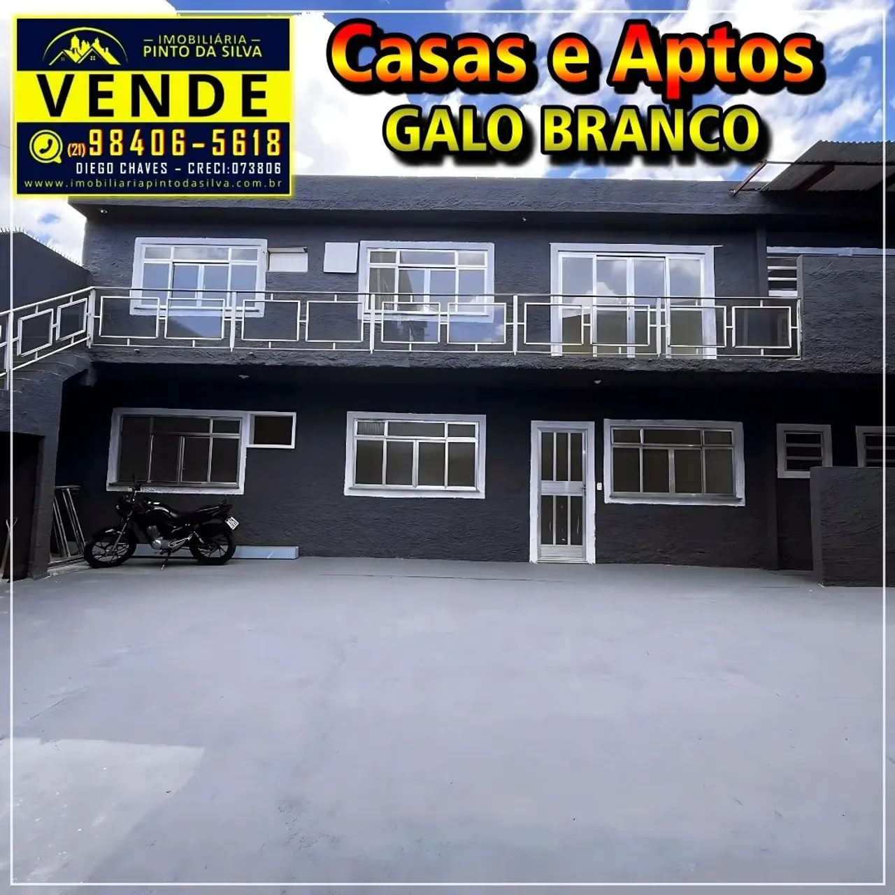 Imóvel para venda possui 50 metros quadrados com 2 quartos em Galo Branco - São Gonçalo -