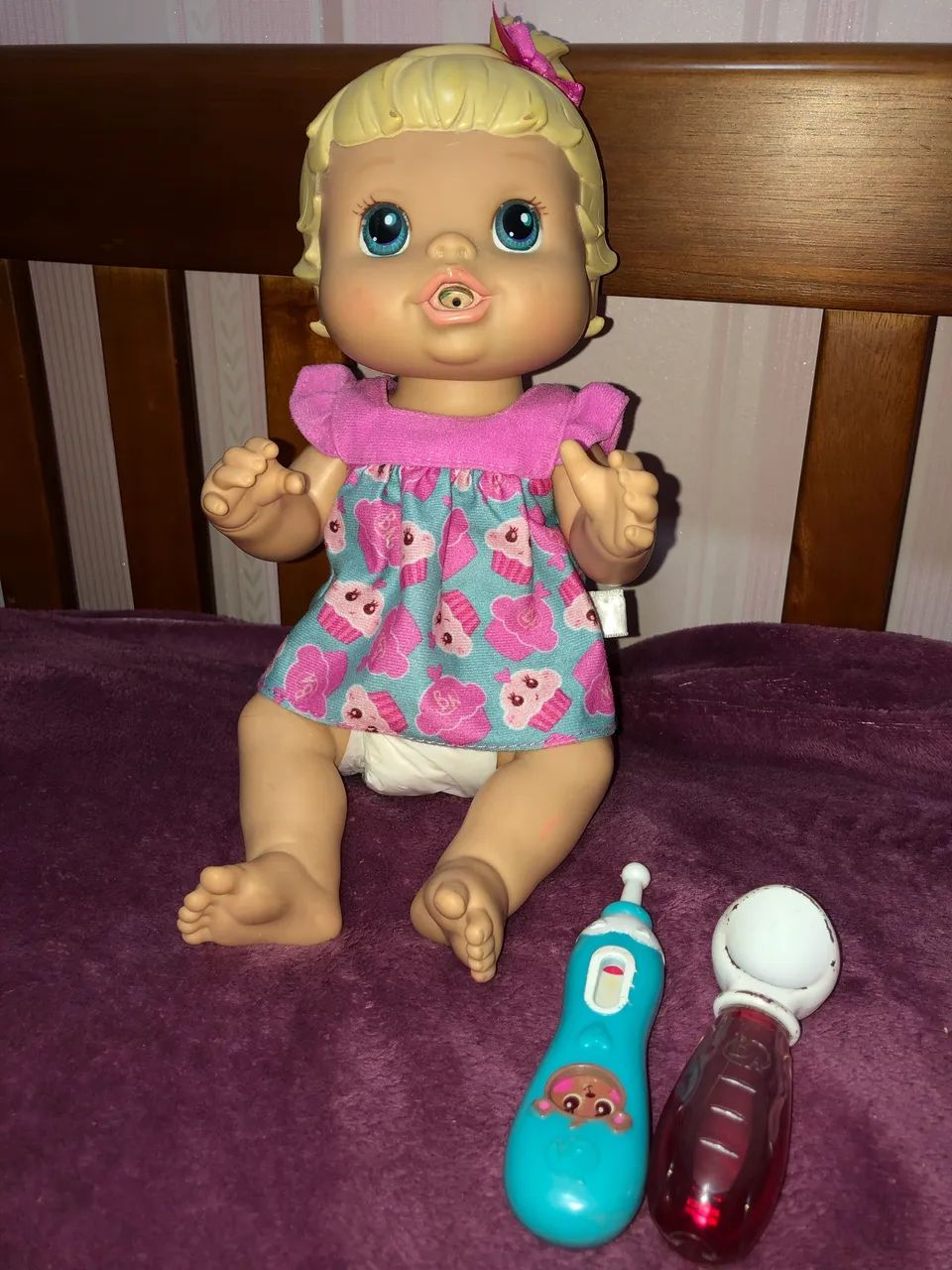 Boneca Baby Alive remedinho - Foto 2