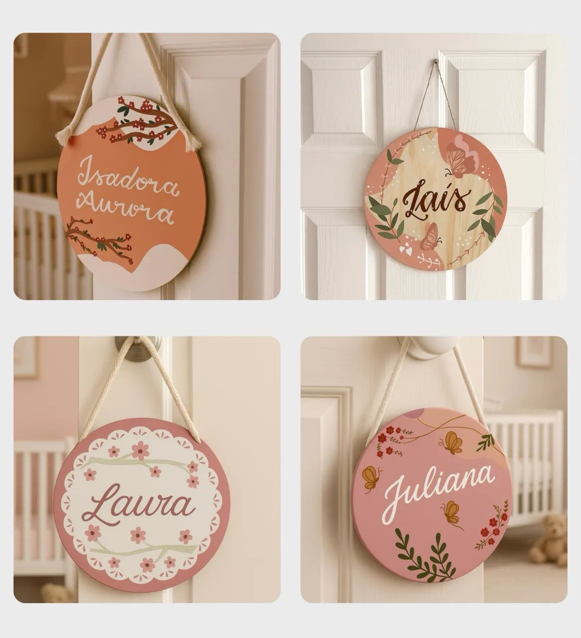 PORTA MATERNIDADE - personalizados - 