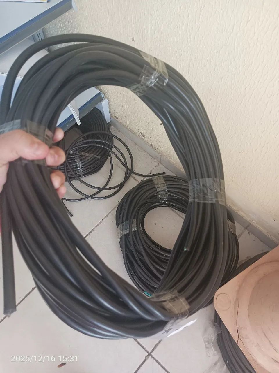 Cabo Flexível PP 4 vias por 2,5mm 10 metros - Foto 3