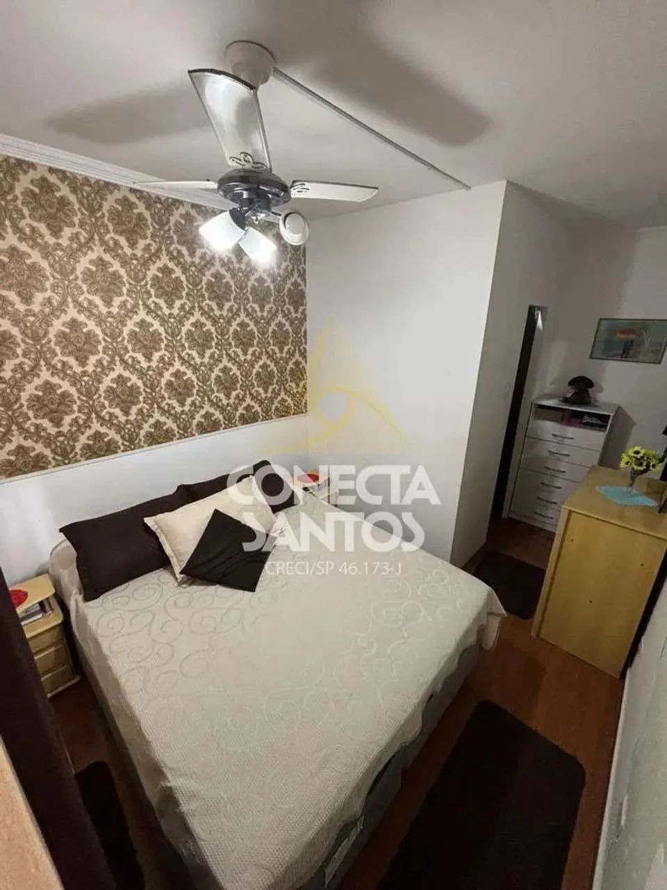 Apto com 2 quartos, Encruzilhada, Santos -Cod:1617 - Foto 8