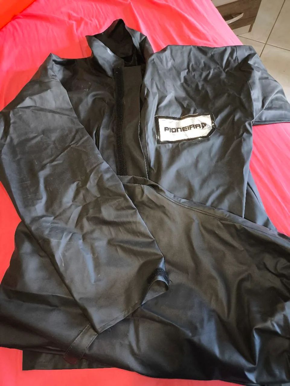 Jaqueta Race rech / luva X11 / capa de chuva 