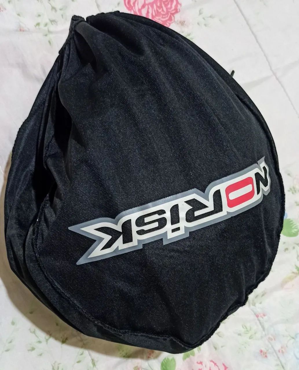 Capacete para moto norisk 58 escamoteável com óculos - Foto 5