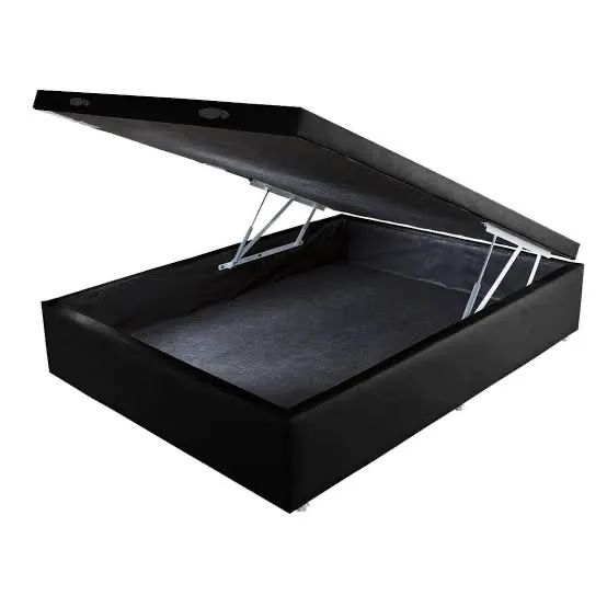 Base Bau Casal 138x188 Preto