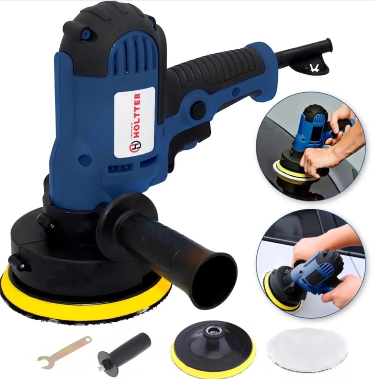 Politriz Lixadeira Automotiva 5 Polegadas 600 w