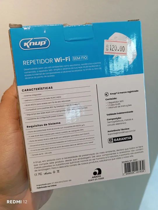 Repetidor Wi-fi 2.4Ghz - Foto 2