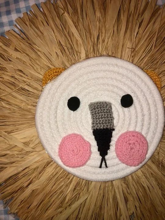 Enfeite de Leão com LED para Quarto Infantil - Foto 2