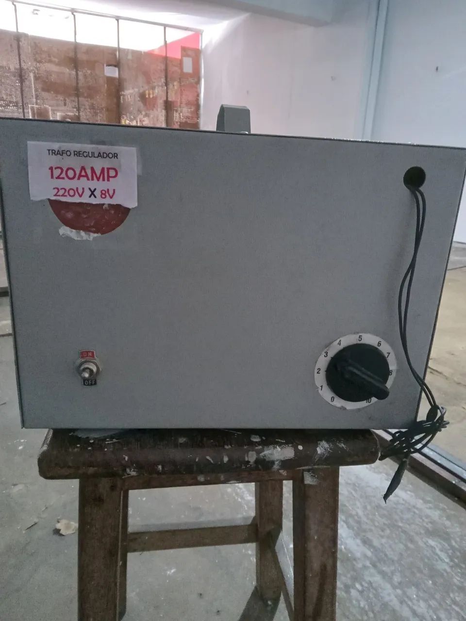 Transformador Regulador 120AMP 220V x 8V - Foto 5