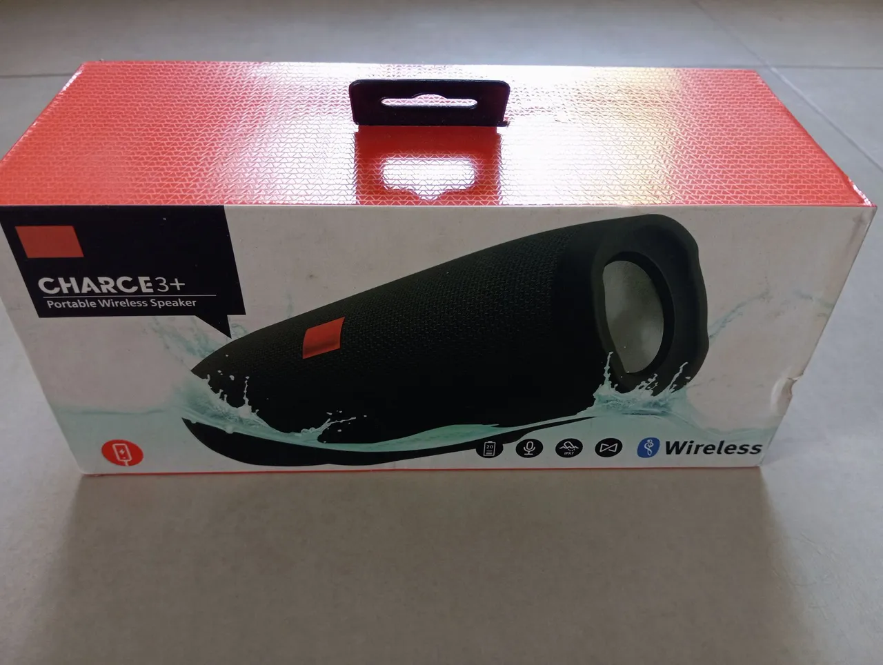 Caixa de Som Charge3+ Nova na Caixa <br>