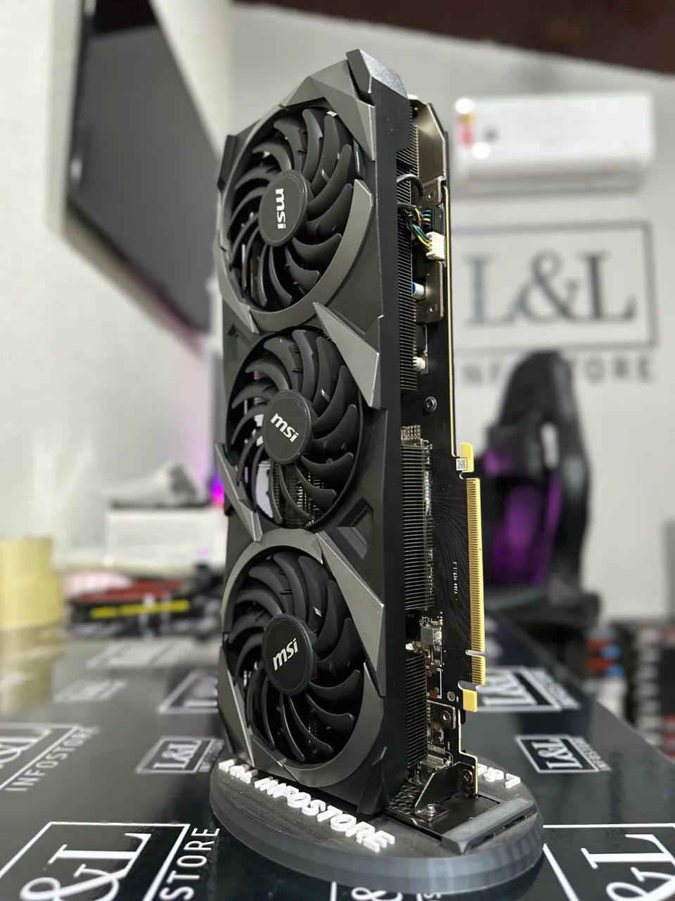 RTX 3080 10GB MSI VENTUS 3X - Placas de Vídeo - Jardim São Roque