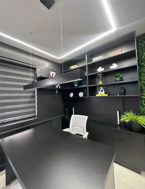 Escritório pronto e mobiliado sala comercial de luxo oportunidade - Foto 4