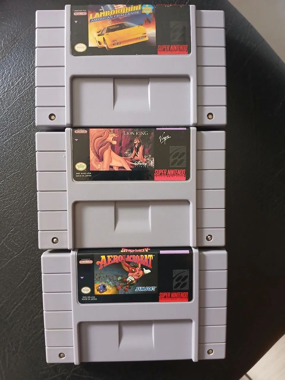 Jogos Super Nintendo Originais 