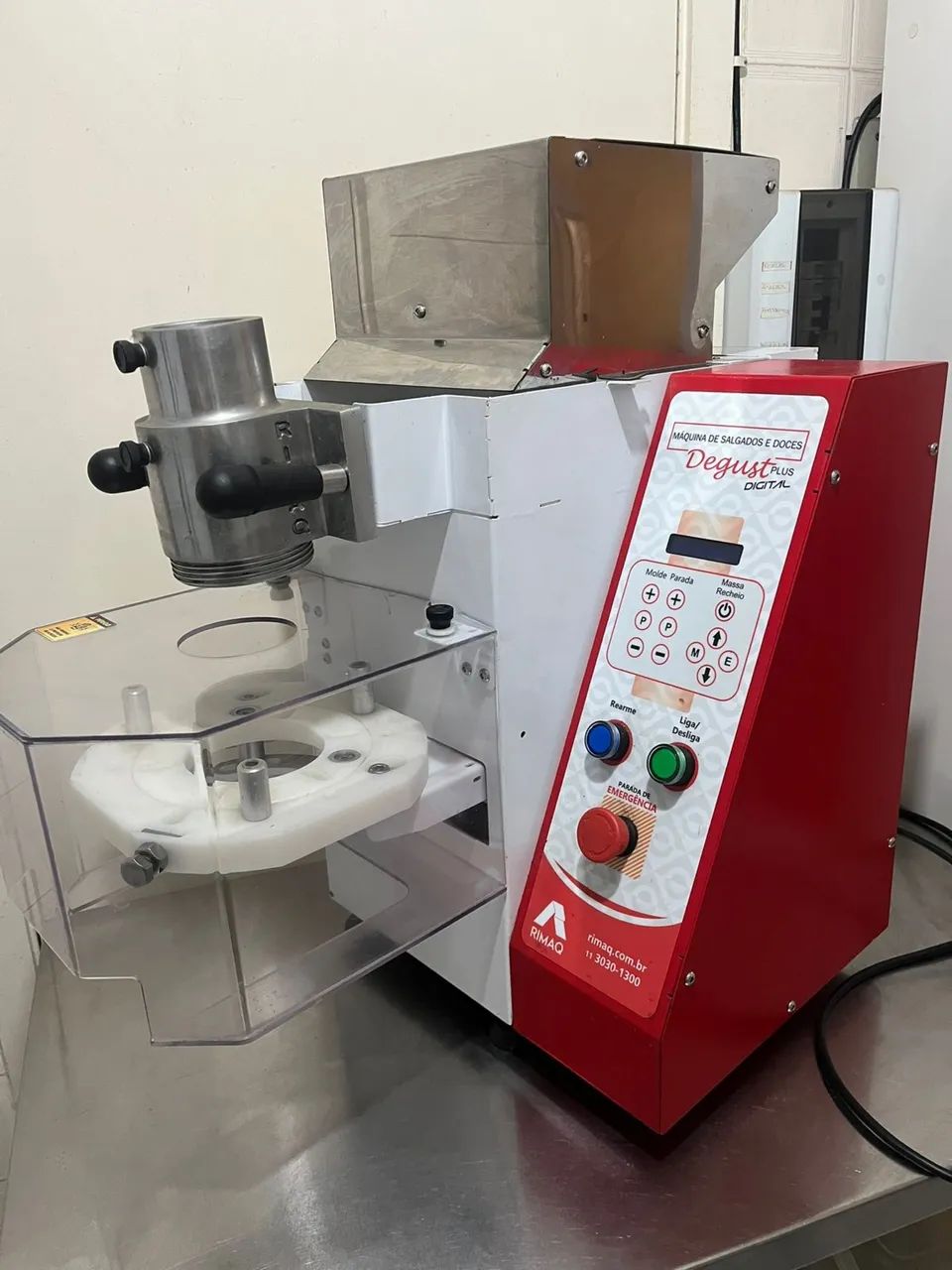 Máquina De Salgados E Doces Degust Plus Digital Rimaq
