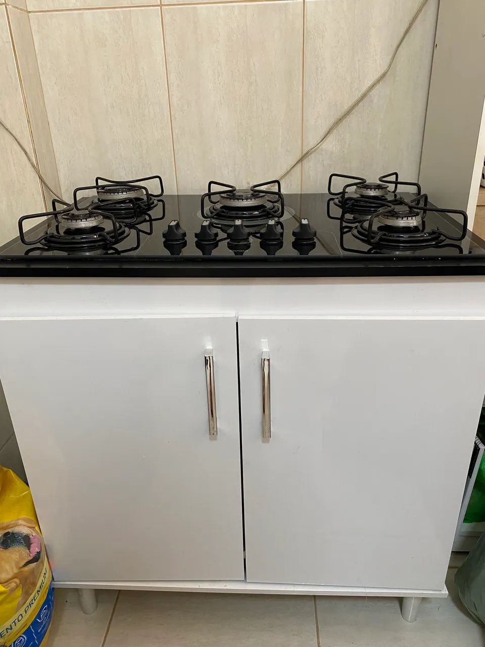 Cooktop Fogão Consul 5 bocas Completo